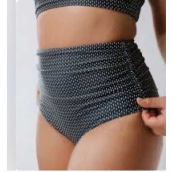 Albion Other - Albion Black And White Dash Bikini Bottoms